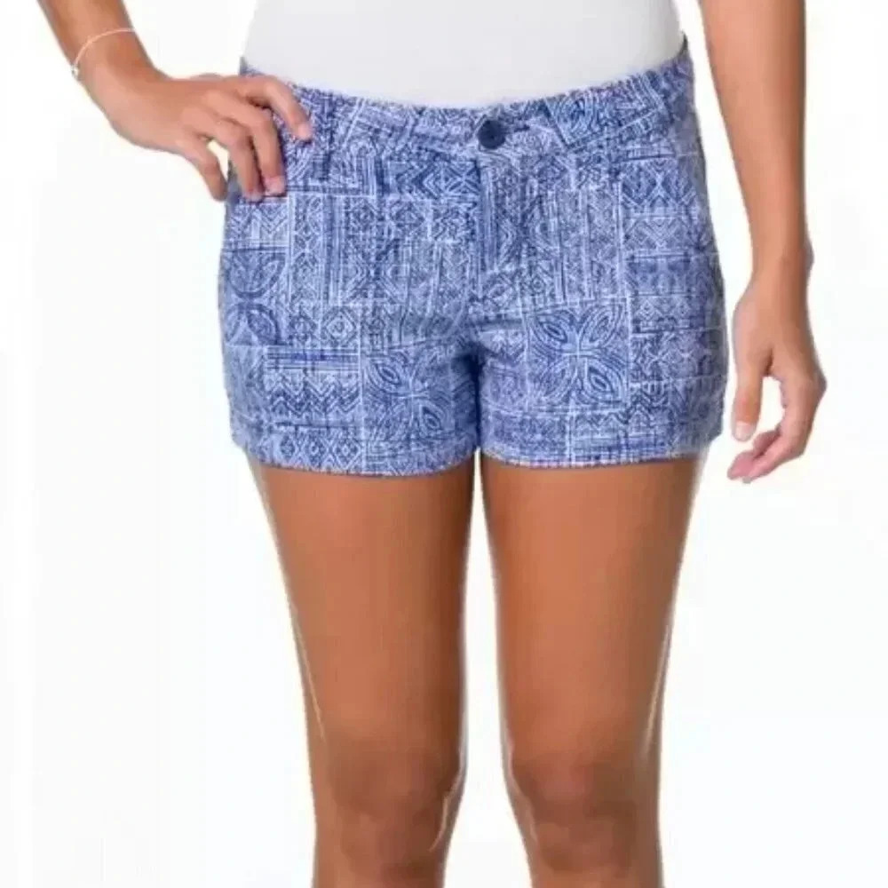 Tori Richard Women's Navy Sneaky Tiki Sandi Shorts